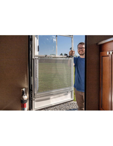 Rejilla de Puerta de Pantalla Camco 24.2x20.3 cm Ajustable