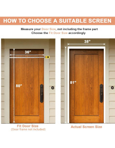 Puerta de Malla Magnética Firguny 96,5 x 205,7 cm Blanca 2