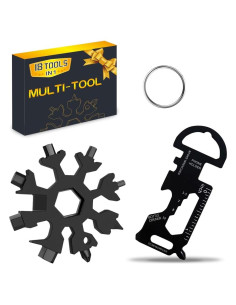 Multiherramienta 18 en 1 Cutiful Copo de Nieve Plegable