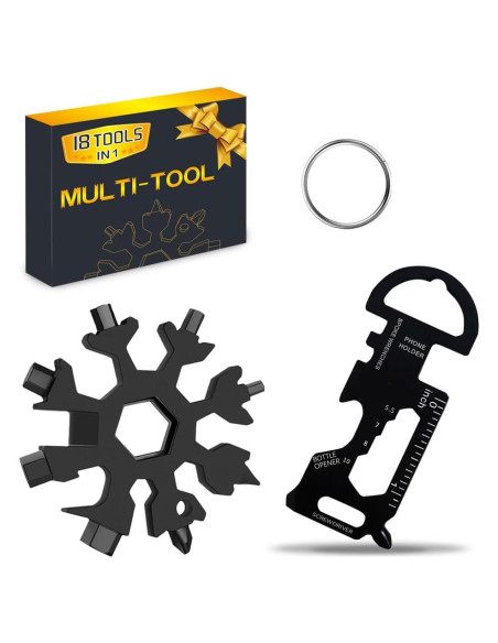 Multiherramienta 18 en 1 Cutiful Copo de Nieve Plegable