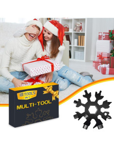 Multiherramienta 18 en 1 Cutiful Copo de Nieve Plegable 2
