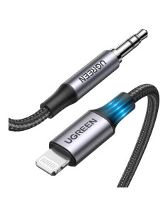 Cable Aux UGREEN Lightning a 3.5mm 1m para iPhone