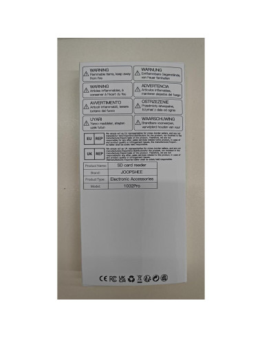 Lector de Tarjetas de Memoria JOOPSHEE 5-en-1 USB-C y SD