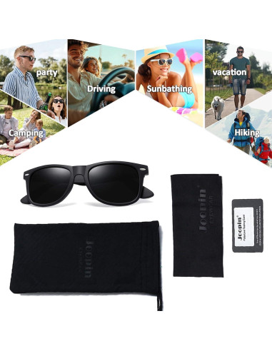 Gafas de sol Joopin cuadradas polarizadas UV400 unisex