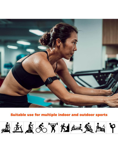 CooSpo Monitor de Frecuencia Cardíaca en Brazo HW706 IP67