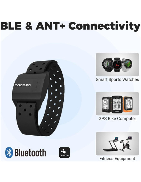 CooSpo Monitor de Frecuencia Cardíaca en Brazo HW706 IP67