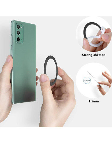 Anillo Magnético Nillkin SnapLink Air - 2 Piezas Negro