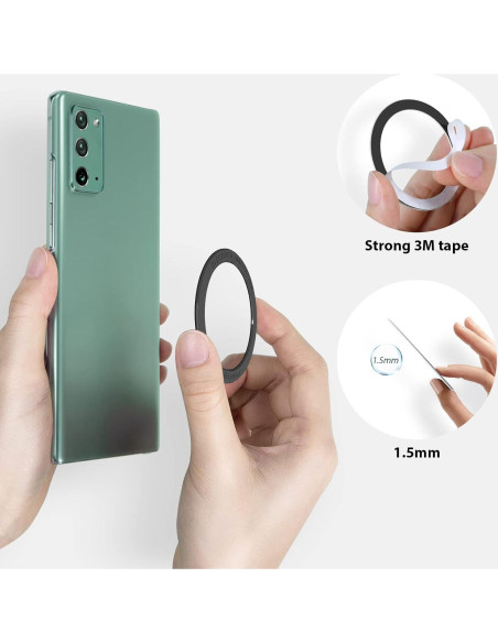 Anillo Magnético Nillkin SnapLink Air - 2 Piezas Negro