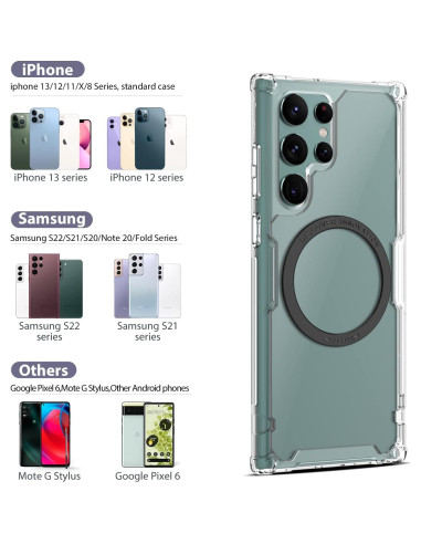 Anillo Magnético Nillkin SnapLink Air - 2 Piezas Negro