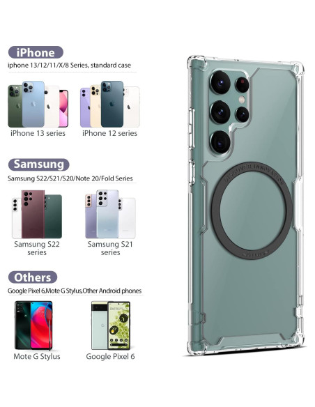 Anillo Magnético Nillkin SnapLink Air - 2 Piezas Negro