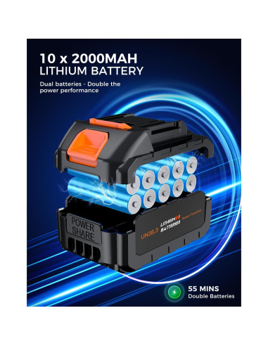 Aspiradora de Coche MBNGF X9 ULTRA Inalámbrica 35000PA