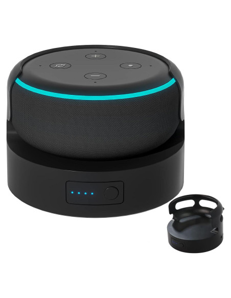 Base de batería Blanou para Echo Dot 3 y Google Mini 2