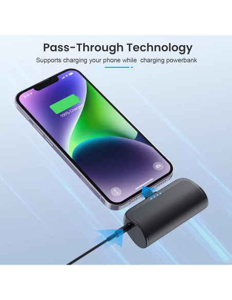 Cargador Portátil Mini Power Bank 5200mAh para iPhone Cargador Portátil Mini Power Bank 5200mAh para iPhone