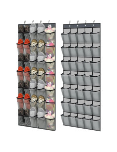 Organizador de Zapatos Windyun 2 Pcs 35 Bolsillos Malla