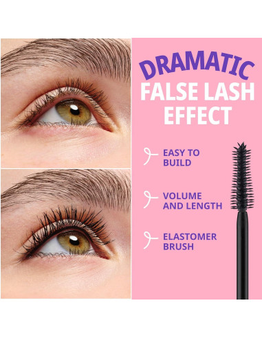 Máscara Dramática de Pestañas Falsas essence 11,83 ml Vegana