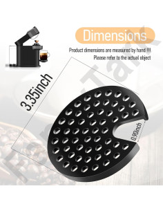 Rejilla MS-624913 para Cafetera Krups Nespresso Vertuo Next 2