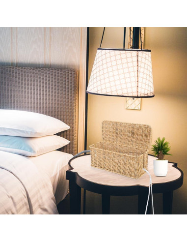 Caja Organizador de Cables Cantalop Natural 33x13x13 cm