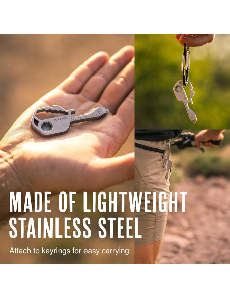 Multiherramienta Keyzmo 16 en 1 de acero inoxidable Multiherramienta Keyzmo 16 en 1 de acero inoxidable