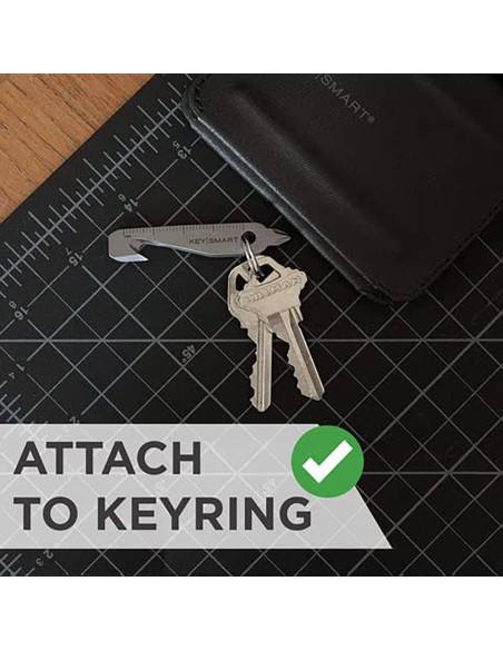 KeySmart MultiTool 5-en-1 - Mini Multiherramienta EDC