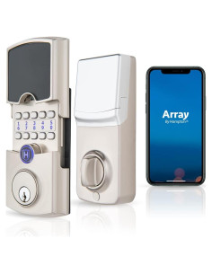Cerradura Inteligente Barrington Array by Hampton WiFi Niquel