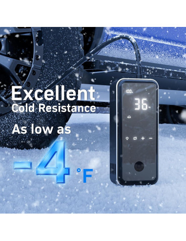 Compresor de Aire DENVIX Inflador Portátil 15000mAh 45W