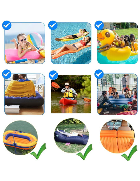 Bomba de Aire Eléctrica DrNanhai 5200mAh Inflador Portátil