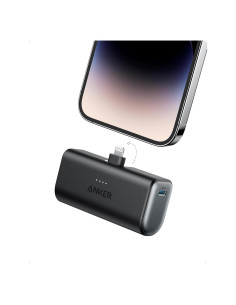 Banco de Poder Anker 621 5000mAh Carga Rápida 12W Negro