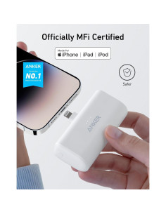 Banco de Poder Anker 621 5000mAh Carga Rápida 12W Negro 2