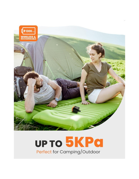 Bomba de Aire Eléctrica OutdoorMaster Bonito 5kPa Portátil