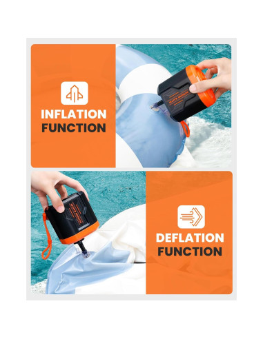 Bomba de Aire Eléctrica OutdoorMaster Bonito 5kPa Portátil