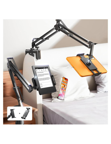 Soporte para Tabletas LISEN 34.6 cm Ajustable para iPad y Kindle