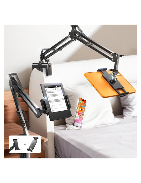 Soporte para Tabletas LISEN 34.6 cm Ajustable para iPad y Kindle