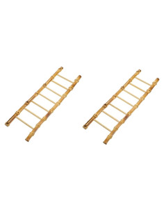 Platos de Sashimi de Bambú ARTIBETTER 2 Piezas 28.5x9cm