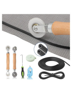 Kit de Reparación de Pantallas de Ventana Yolovit 121x299cm 8 en 1