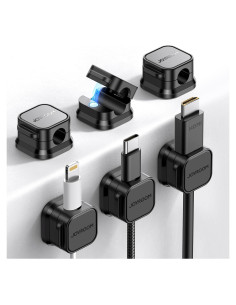 Paquete de 6 Clips Magnéticos JOYROOM para Gestión de Cables