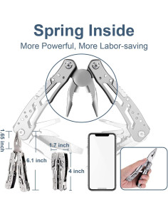 Alicate Multiherramienta 15 en 1 Bovgero Acero Inoxidable 2