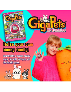 GigaPets Bit Bunnies Juguete Interactivo para Niños 3 Mascotas 2