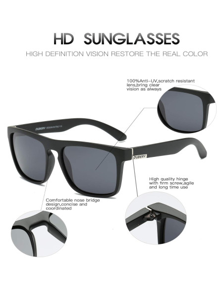Gafas de Sol DUBERY D731 Polarizadas UV400 Unisex
