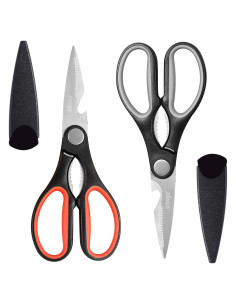 Tijeras de Cocina LIVINGO 20 cm - Acero Inoxidable, 2 Piezas