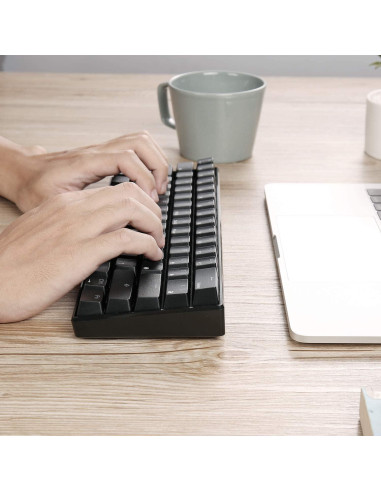 Teclado Mecánico RK ROYAL KLUDGE RK61 Inalámbrico 60%