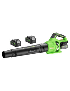 Soplador de Hojas Inalámbrico SUNCHERS 20V 580CFM 2 Baterías