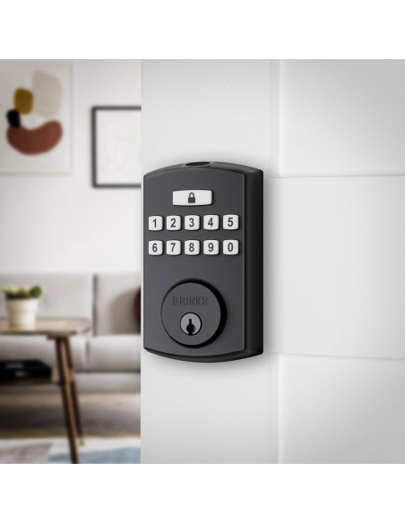 Cerradura Electrónica Brinks PRO-GUARD Huella y Teclado