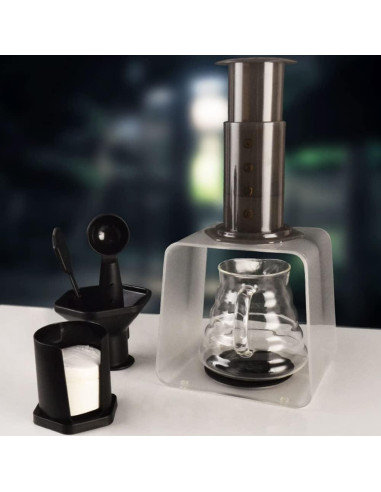 Soporte de Filtros de Café CAFEMASY con 742 Filtros de Papel