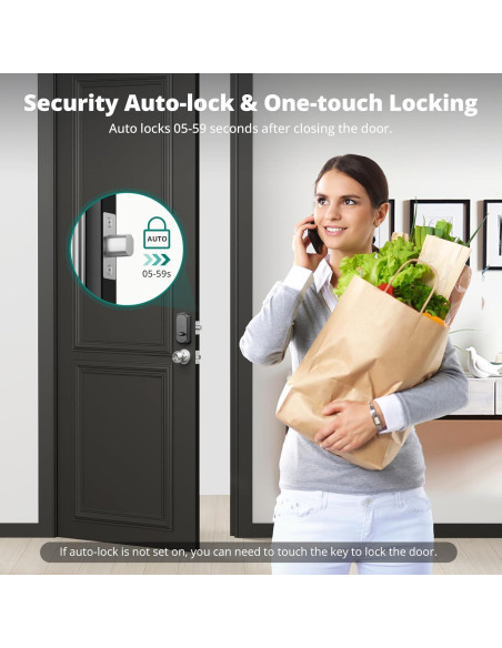 Cerradura Biométrica AkaGear DS10 Pro con Bluetooth