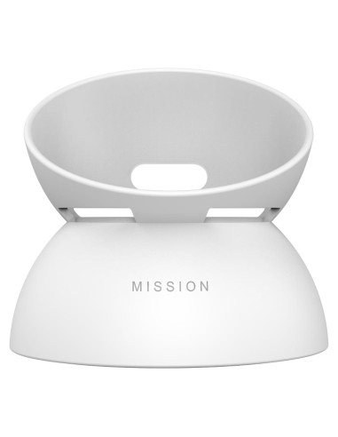 Base de Batería Mission para Echo Dot 4ta y 5ta Gen. Blanca