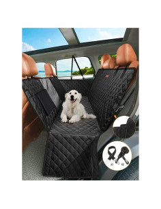 Funda de Asiento de Coche para Perros NZONPET 100% Impermeable