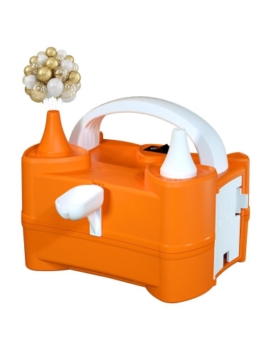 Bomba de Aire Eléctrica Beeyaky para Globos 400W Doble Boquilla