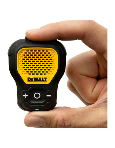 Altavoz Bluetooth DEWALT Amarillo Inalámbrico Resistente IP56