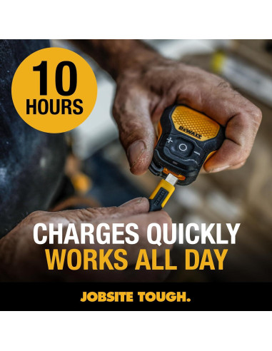 Altavoz Bluetooth DEWALT Amarillo Inalámbrico Resistente IP56