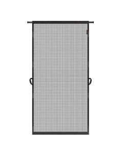 Puerta de Pantalla MAGZO 32x80 cm Gris con Varilla Tensión